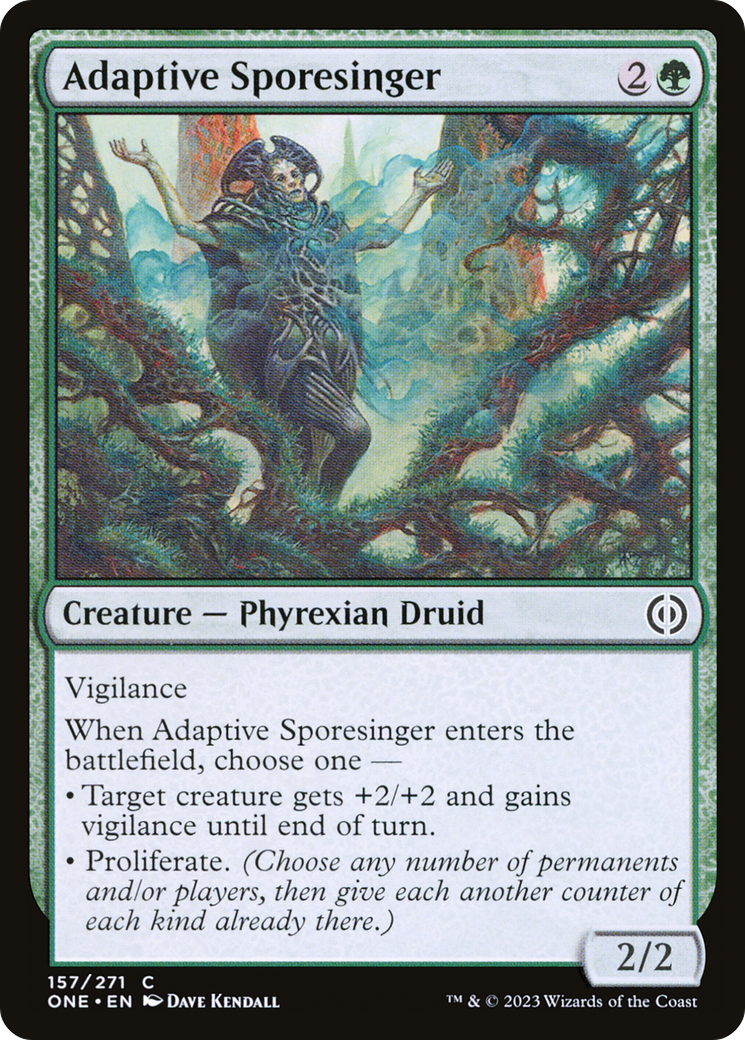 Adaptive Sporesinger [Phyrexia: All Will Be One] | Event Horizon Hobbies CA