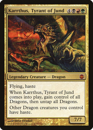 Karrthus, Tyrant of Jund [Alara Reborn] | Event Horizon Hobbies CA