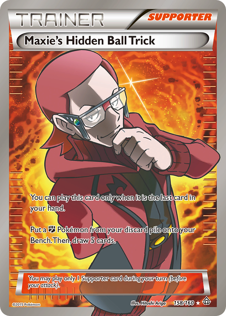 Maxie's Hidden Ball Trick (158/160) [XY: Primal Clash] | Event Horizon Hobbies CA