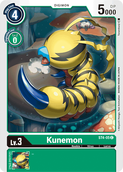 Kunemon [ST4-05] [Starter Deck: Giga Green] | Event Horizon Hobbies CA