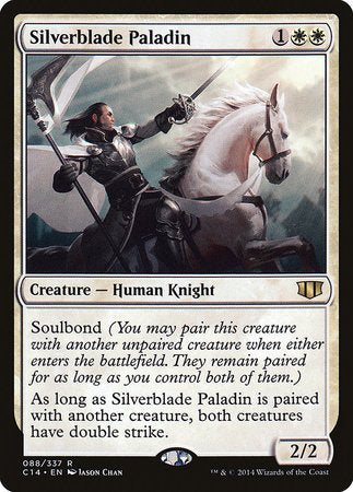 Silverblade Paladin [Commander 2014] | Event Horizon Hobbies CA