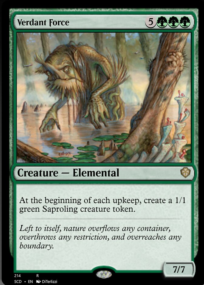 Verdant Force [Starter Commander Decks] | Event Horizon Hobbies CA