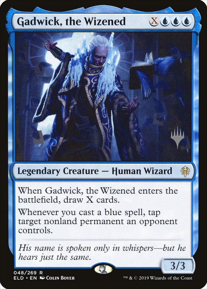 Gadwick, the Wizened (Promo Pack) [Throne of Eldraine Promos] | Event Horizon Hobbies CA