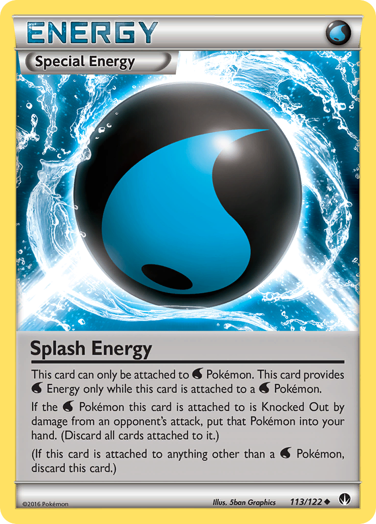 Splash Energy (113/122) [XY: BREAKpoint] | Event Horizon Hobbies CA