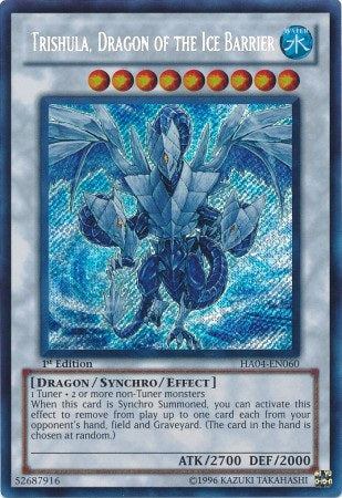 Trishula, Dragon of the Ice Barrier [HA04-EN060] Secret Rare | Event Horizon Hobbies CA