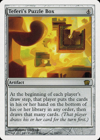 Teferi's Puzzle Box [Eighth Edition] | Event Horizon Hobbies CA