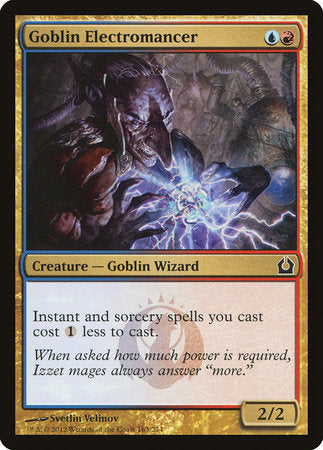 Goblin Electromancer [Return to Ravnica] | Event Horizon Hobbies CA