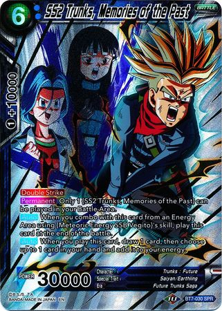 SS2 Trunks, Memories of the Past (SPR) (BT7-030) [Assault of the Saiyans] | Event Horizon Hobbies CA