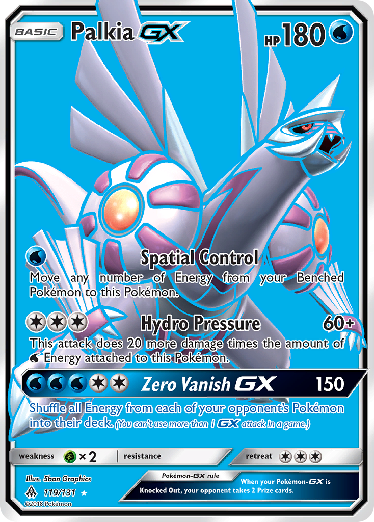 Palkia GX (119/131) [Sun & Moon: Forbidden Light] | Event Horizon Hobbies CA