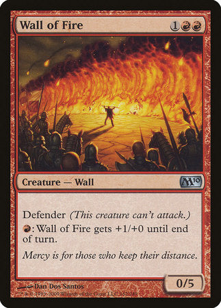 Wall of Fire [Magic 2010] | Event Horizon Hobbies CA