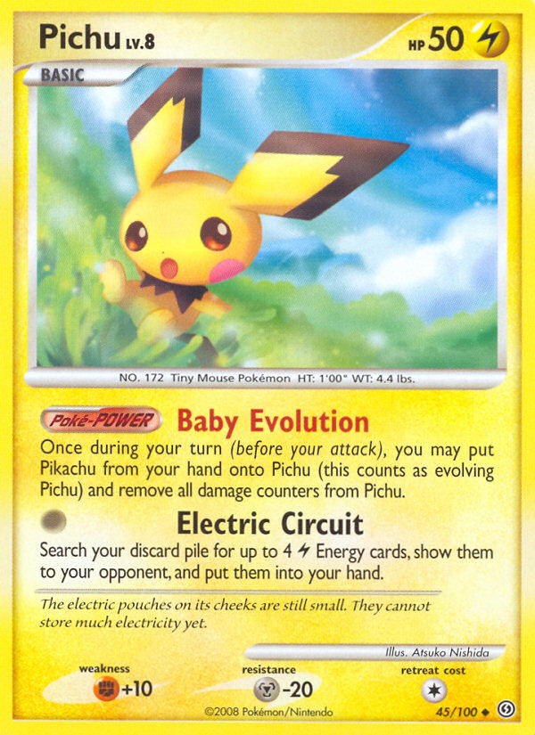 Pichu (45/100) [Diamond & Pearl: Stormfront] | Event Horizon Hobbies CA