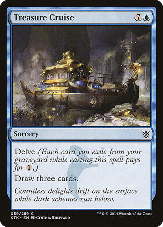 Treasure Cruise [Khans of Tarkir] | Event Horizon Hobbies CA