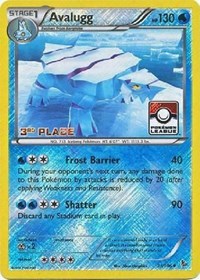 Avalugg (31/106) (League Promo 3rd Place) [XY: Flashfire] | Event Horizon Hobbies CA