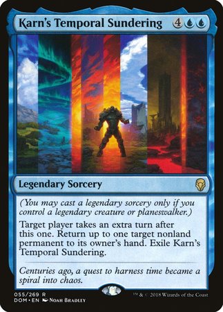 Karn's Temporal Sundering [Dominaria] | Event Horizon Hobbies CA