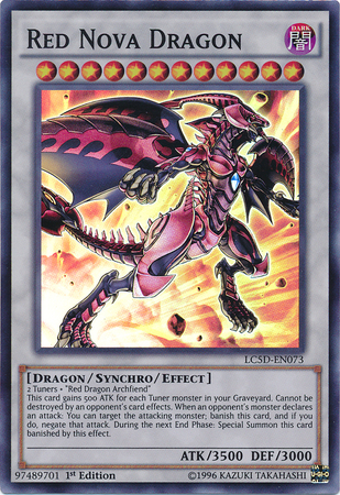 Red Nova Dragon [LC5D-EN073] Super Rare | Event Horizon Hobbies CA