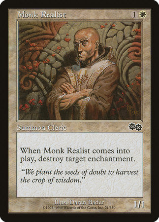 Monk Realist [Urza's Saga] | Event Horizon Hobbies CA