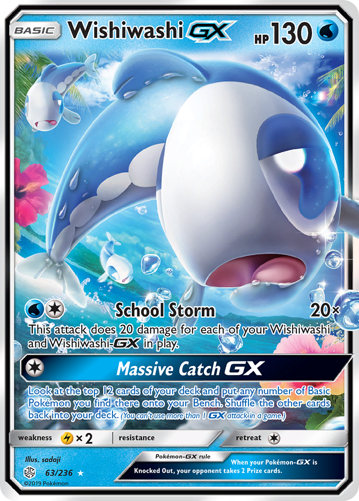 Wishiwashi GX (63/236) [Sun & Moon: Cosmic Eclipse] | Event Horizon Hobbies CA