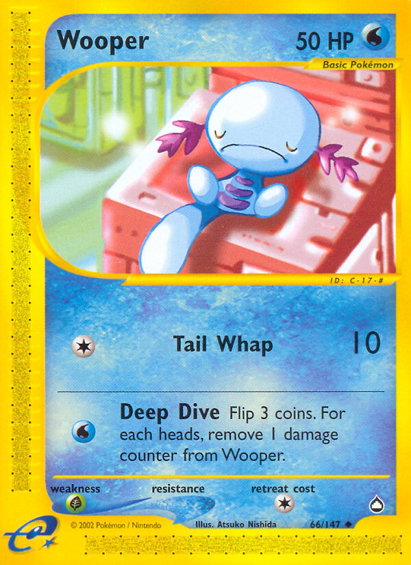 Wooper (66/147) [Aquapolis] | Event Horizon Hobbies CA