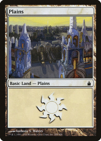 Plains (289) [Ravnica: City of Guilds] | Event Horizon Hobbies CA