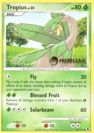 Tropius (52/111) (Prerelease Promo) [Nintendo: Black Star Promos] | Event Horizon Hobbies CA