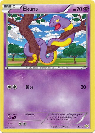 Ekans (16/30) [XY: Trainer Kit - Noivern] | Event Horizon Hobbies CA