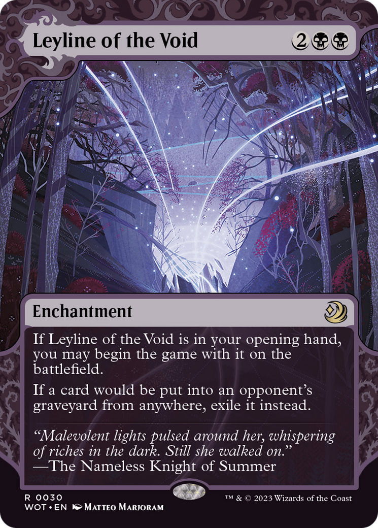 Leyline of the Void [Wilds of Eldraine: Enchanting Tales] | Event Horizon Hobbies CA