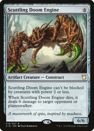 Scuttling Doom Engine [Commander 2018] | Event Horizon Hobbies CA