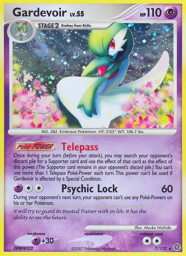 Gardevoir (7/132) [Diamond & Pearl: Secret Wonders] | Event Horizon Hobbies CA