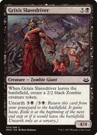 Grixis Slavedriver [Modern Masters 2017] | Event Horizon Hobbies CA