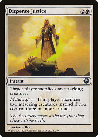 Dispense Justice [Scars of Mirrodin] | Event Horizon Hobbies CA