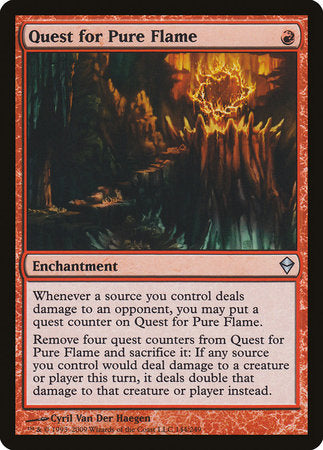 Quest for Pure Flame [Zendikar] | Event Horizon Hobbies CA