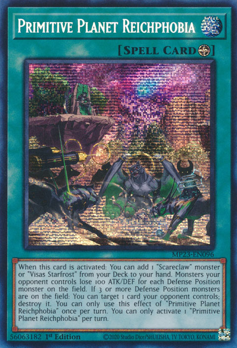 Primitive Planet Reichphobia [MP23-EN096] Prismatic Secret Rare | Event Horizon Hobbies CA