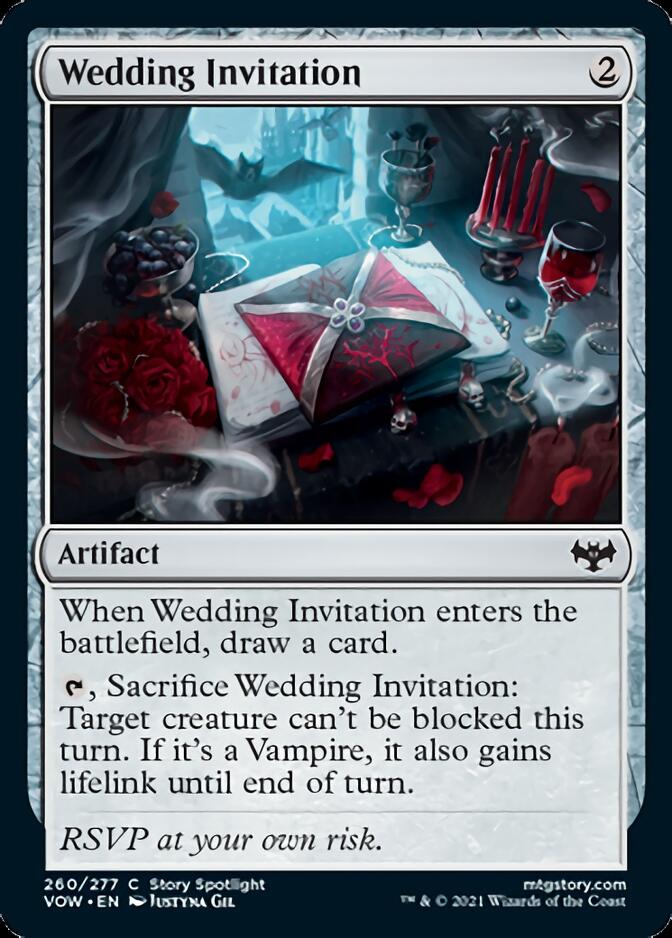 Wedding Invitation [Innistrad: Crimson Vow] | Event Horizon Hobbies CA