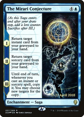 The Mirari Conjecture [Dominaria Promos] | Event Horizon Hobbies CA