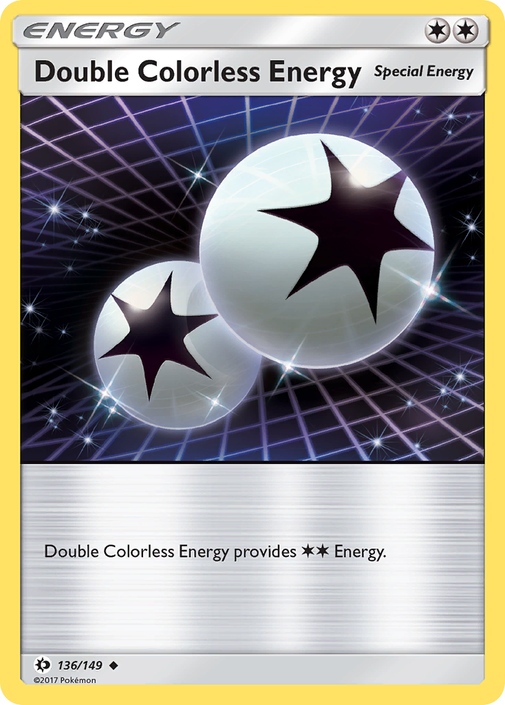 Double Colorless Energy (136/149) [Sun & Moon: Base Set] | Event Horizon Hobbies CA