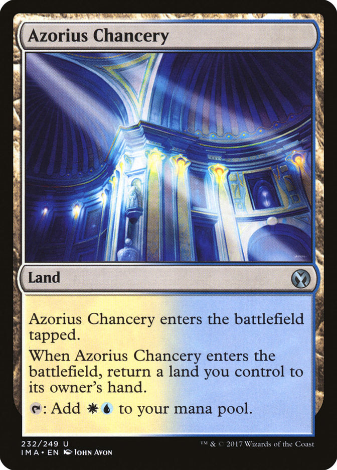 Azorius Chancery [Iconic Masters] | Event Horizon Hobbies CA