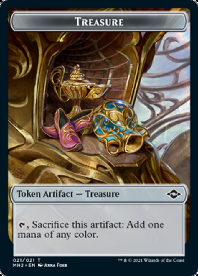 Treasure Token (#21) [Modern Horizons 2 Tokens] | Event Horizon Hobbies CA