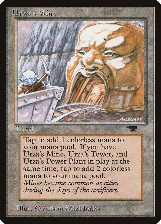 Urza's Mine (Mine Cart Entering Mouth) [Antiquities] | Event Horizon Hobbies CA