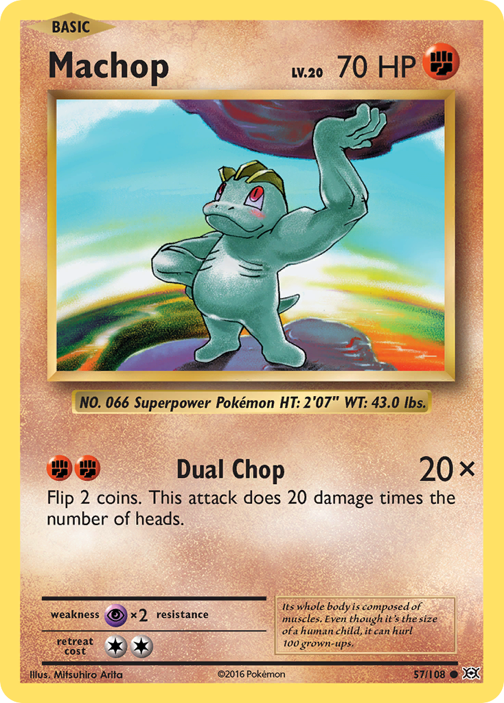 Machop (57/108) [XY: Evolutions] | Event Horizon Hobbies CA