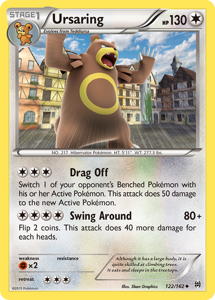 Ursaring (122/162) [XY: BREAKthrough] | Event Horizon Hobbies CA