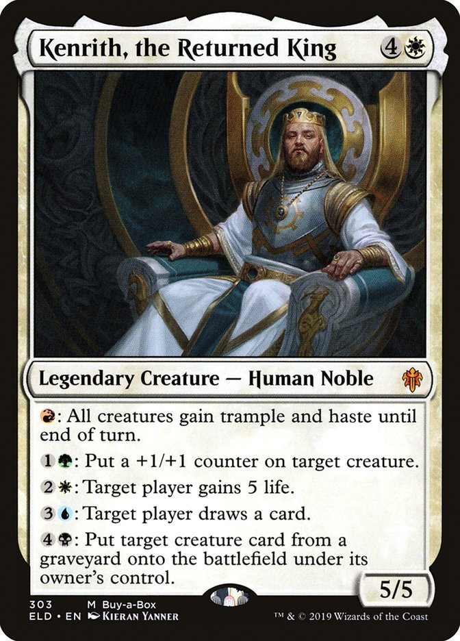 Kenrith, the Returned King [Throne of Eldraine]