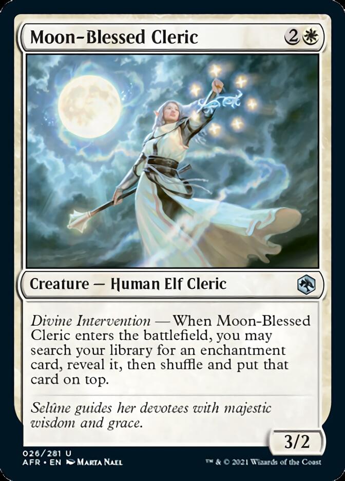 Moon-Blessed Cleric [Dungeons & Dragons: Adventures in the Forgotten Realms] | Event Horizon Hobbies CA