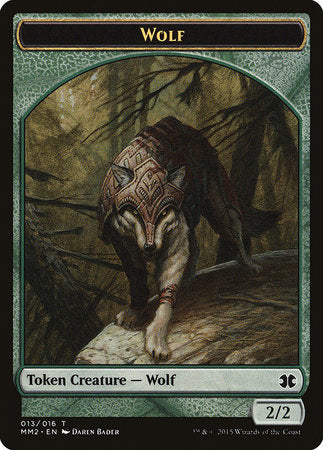 Wolf Token [Modern Masters 2015 Tokens] | Event Horizon Hobbies CA