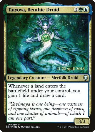 Tatyova, Benthic Druid [Dominaria Promos] | Event Horizon Hobbies CA