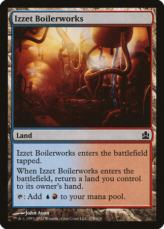 Izzet Boilerworks [Commander 2011] | Event Horizon Hobbies CA