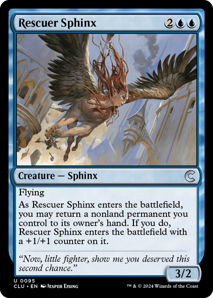 Rescuer Sphinx [Ravnica: Clue Edition] | Event Horizon Hobbies CA