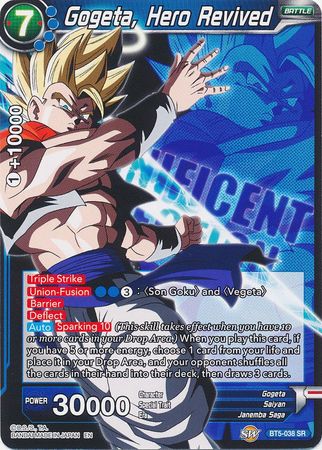 Gogeta, Hero Revived (BT5-038) [Magnificent Collection Fusion Hero] | Event Horizon Hobbies CA