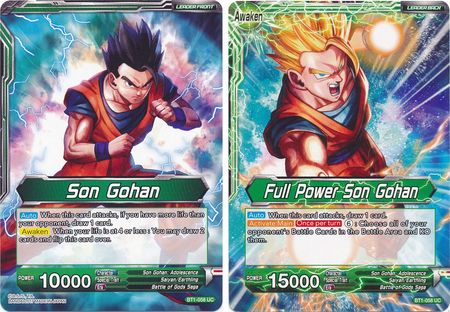 Son Gohan // Full Power Son Gohan (BT1-058) [Galactic Battle] | Event Horizon Hobbies CA