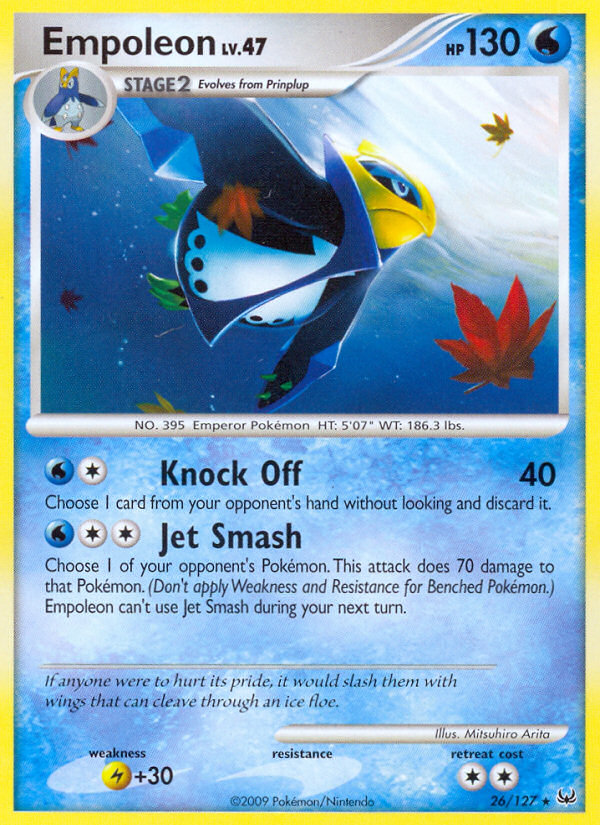 Empoleon (26/127) [Platinum: Base Set] | Event Horizon Hobbies CA