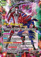 Shroom & Salsa // Demon God Shroom & Salsa, Deadly Genius (BT18-122) [Dawn of the Z-Legends Prerelease Promos] | Event Horizon Hobbies CA